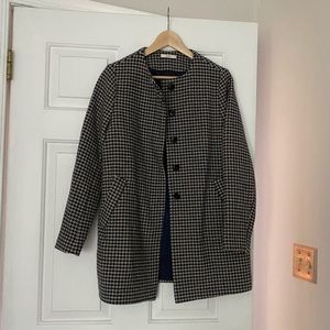 Houndstooth coat
